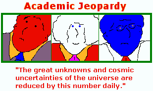 Academic Jeopardy