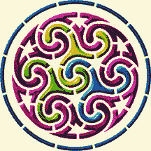 3-patterned triskeleon