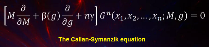 Callan and Symanzik equation