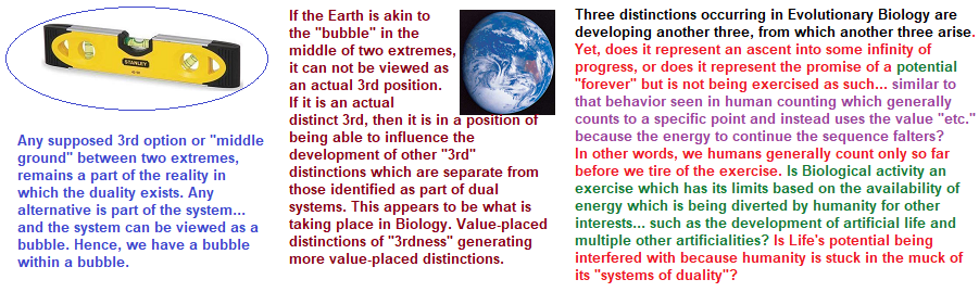 Dualities occur as systems and can be featured as a bubble.