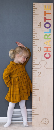 Child's incremental growth chart